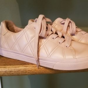 Pink Tommy Hilfiger Luster Sneaker Shoes Size 8.5